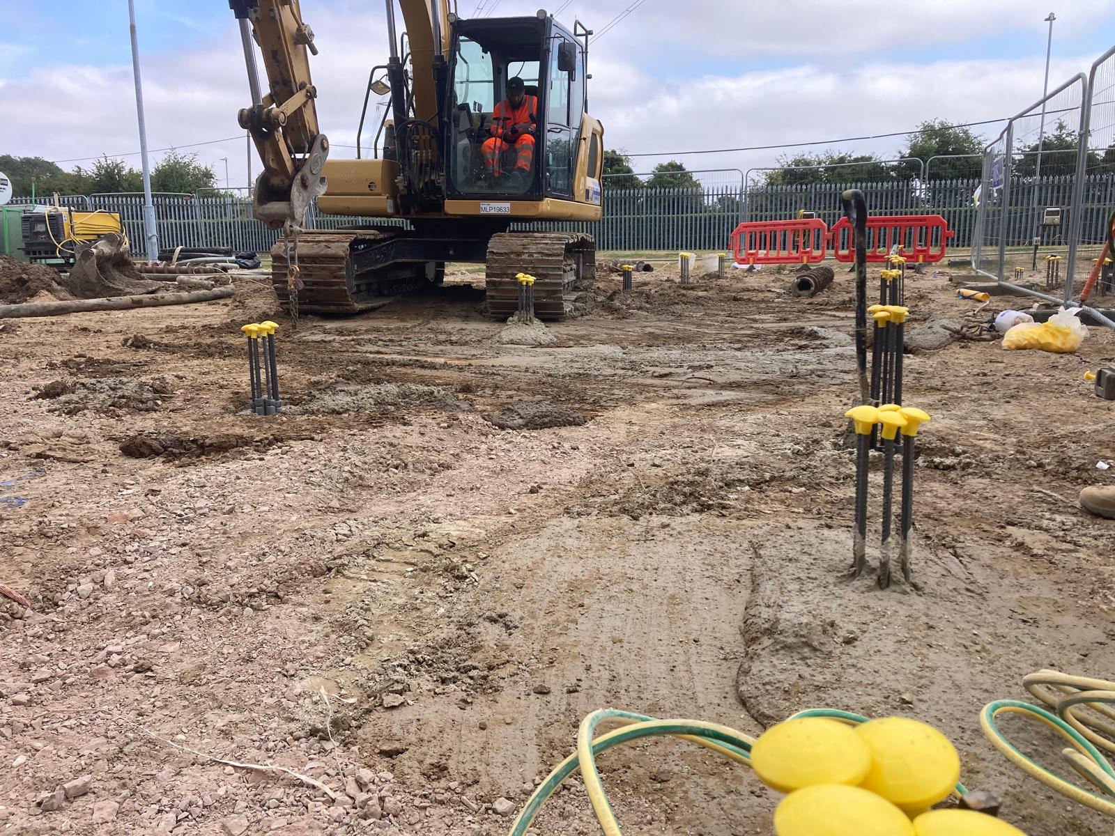 March road spalding power stations sfa piling