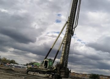 woolwich cfa piling gallions view pile programme
